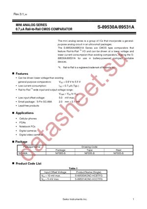 S-89530ACNC-HCBTFG datasheet  